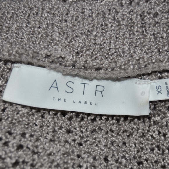ASTR the Label Dusty Velvet Side Slit Sweater Tank - Picture 7 of 8